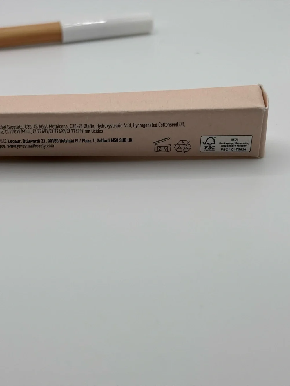 Jones Road The Best Pencil Eyeliner Black Noir New In Box